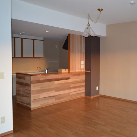 リノベーション施工事例3 木目を生かしたお部屋