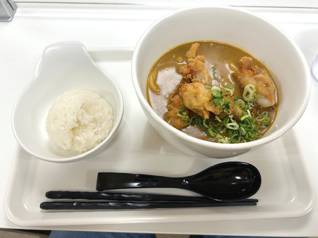 #99 リピートしたくなる味!唐揚げカレーうどん!🍛