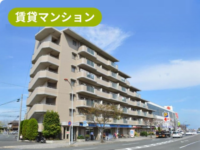 駅まで平坦・南東向きの角住戸。ゆとりある65㎡超の2SLDK|ケイエムビル